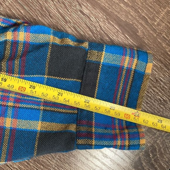 Mens Vintage XXL Outdoor Exchange Plaid Flannel - Picture 7 of 10